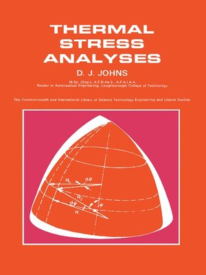 cover image of Thermal Stress Analyses